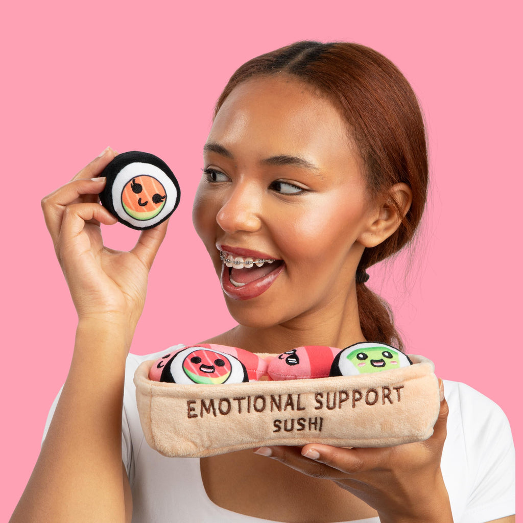 Emotional Support Dino Nuggies, Cuddly Dinosaur Toys by Relatable