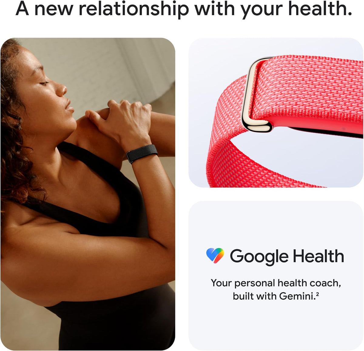 Google Fitbit Air - Screenless Activity Tracker, Obsidian