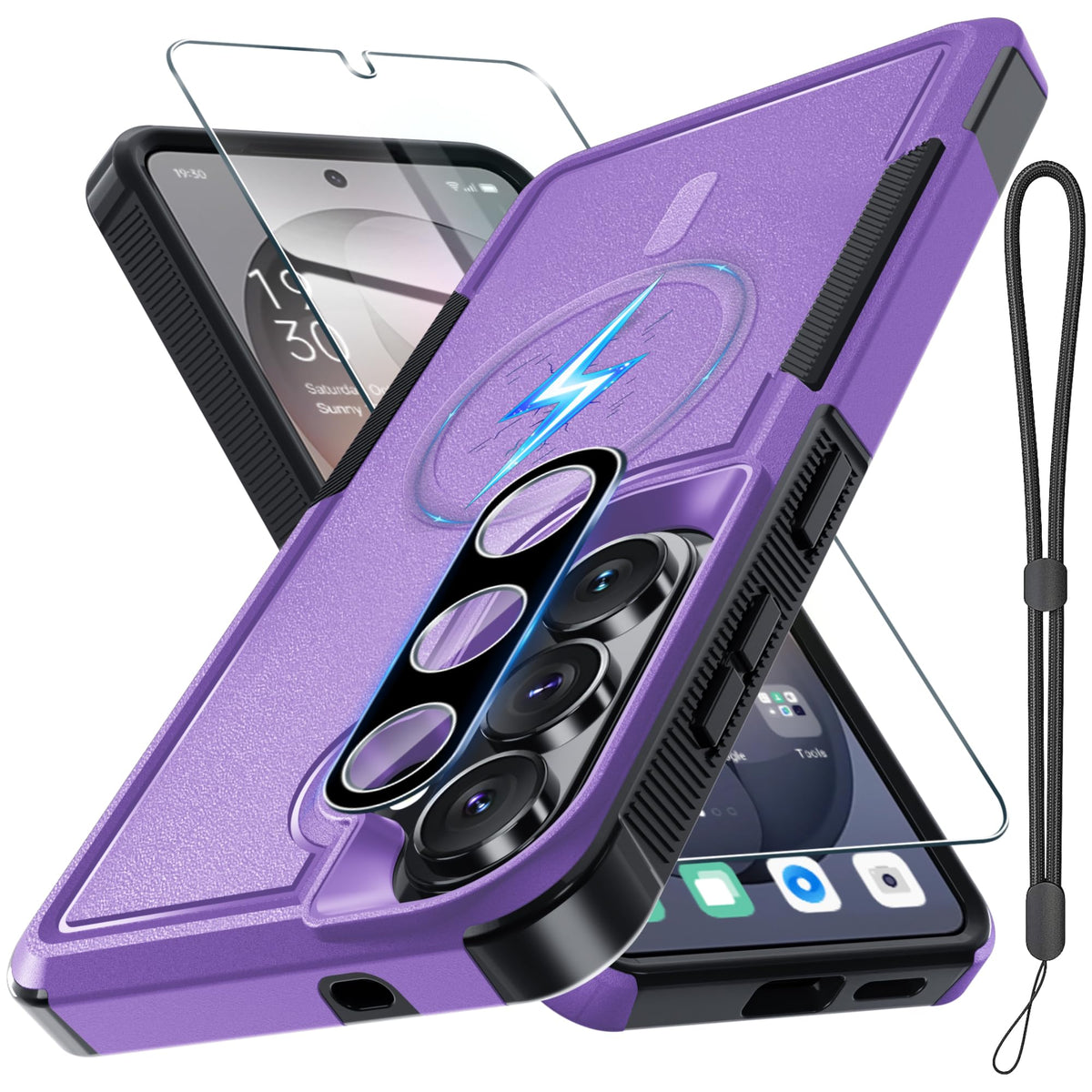 for Samsung Galaxy S26 Case,Military Grade Phone Cover, Cute Pink