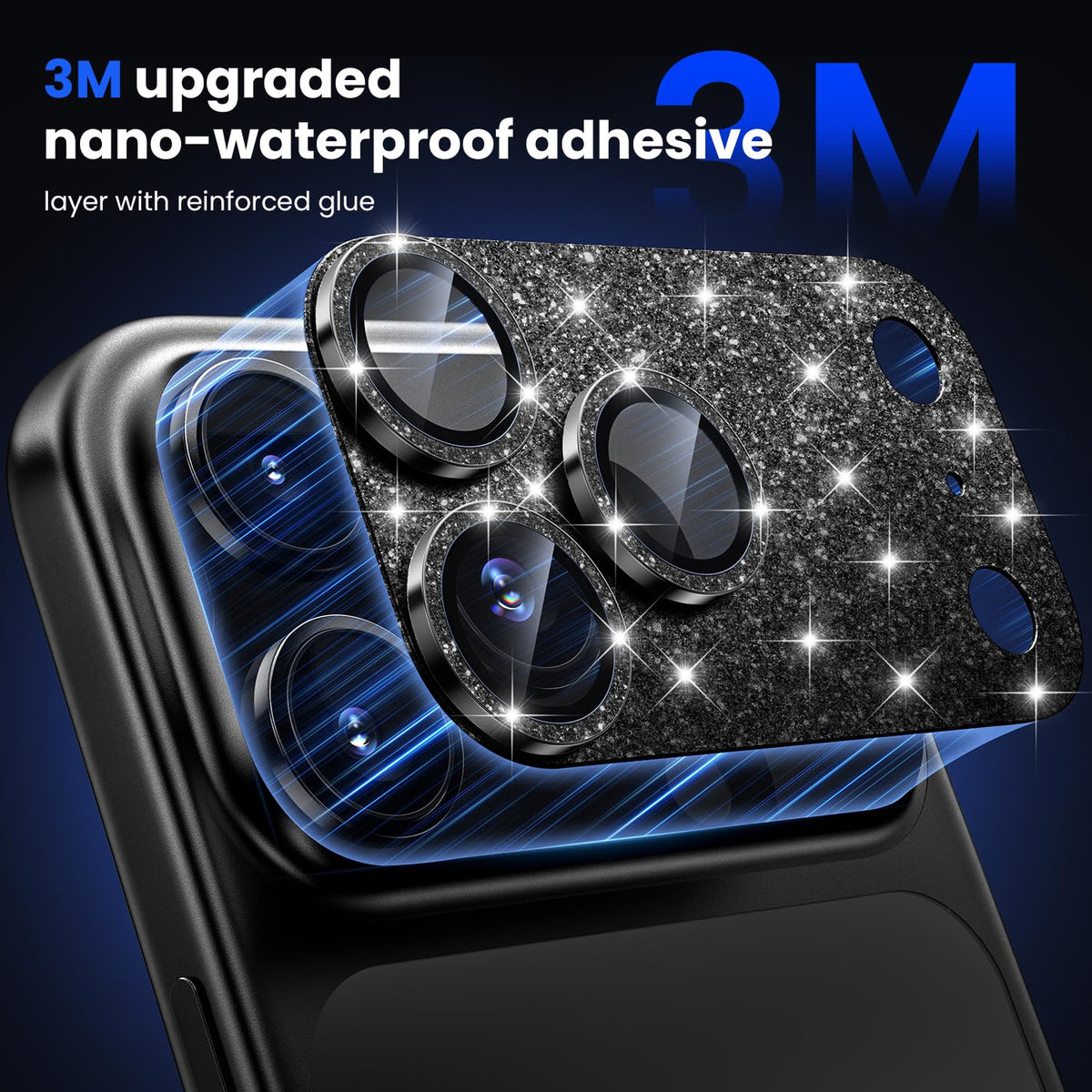 WSKEN for iPhone 17 Pro Max Camera Lens Protector - Military Grade Design