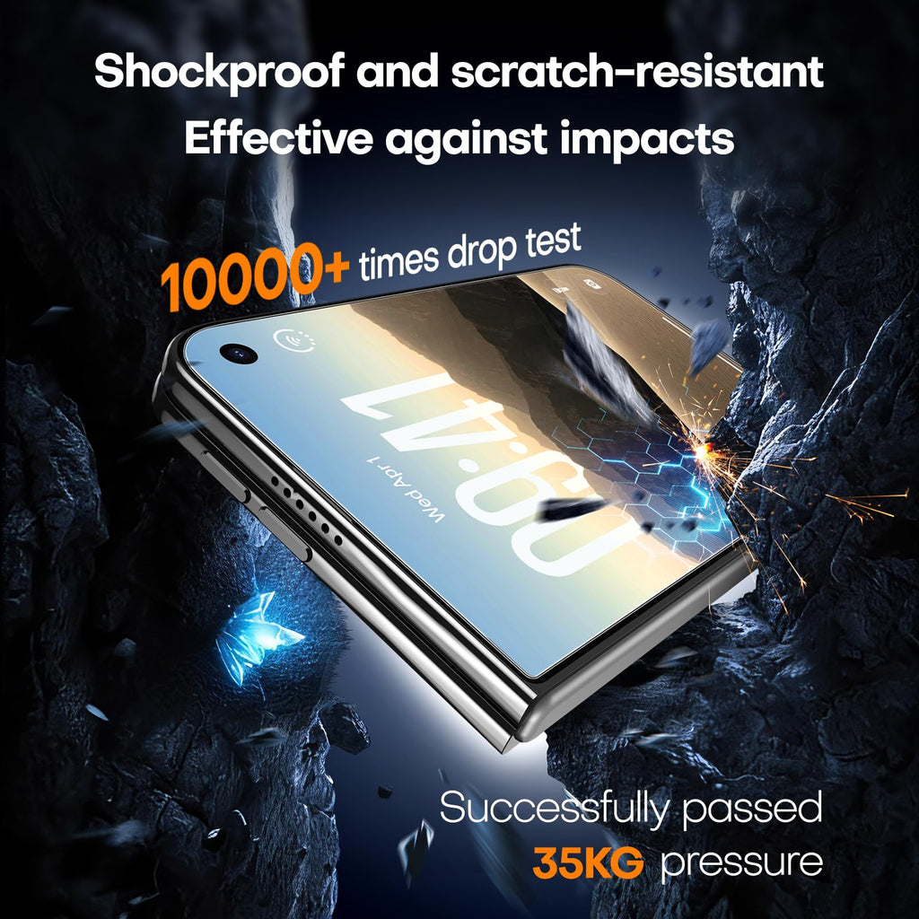 TAURI 2 Pack for Samsung Galaxy Z Fold 8 Ultra Screen Protector Clear