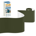 KING MOUNTAIN Self Adhesive Nylon Fabric Repair Tape, 4×63 Inches, Quick Down Jacket Repair Patch, Waterproof Outdoor Gear Patch Kit for Tent,Backpacks,Umbrella, Gloves, Sleeping Bag (Army Green)
