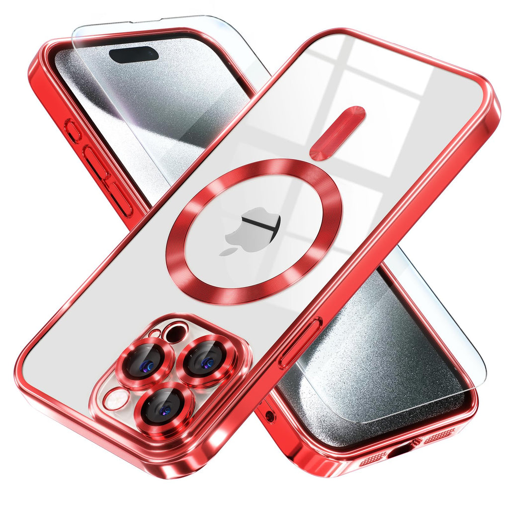 Misea Magnetic for iPhone 17 Case Compatible with MagSafe Light Blue