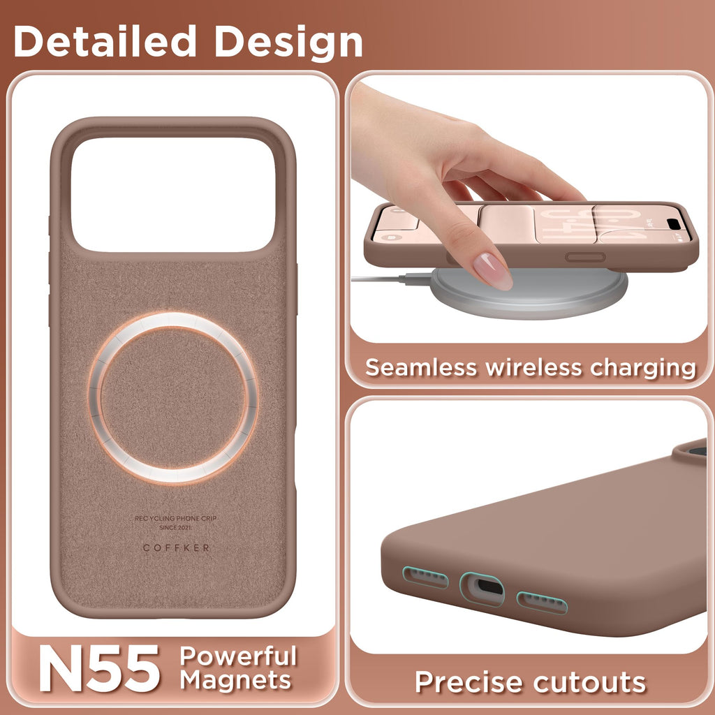 Magnetic for iPhone 18 Pro Max /17 Pro Max Case, Lilac Purple