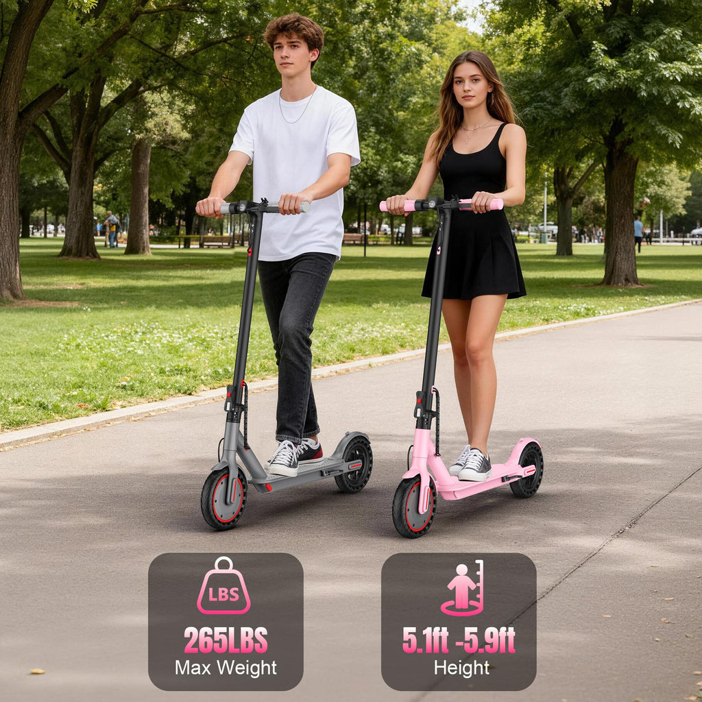 VOLPAM Electric Scooter, 350W/500W Motor, 21/28/40 Miles Long Range
