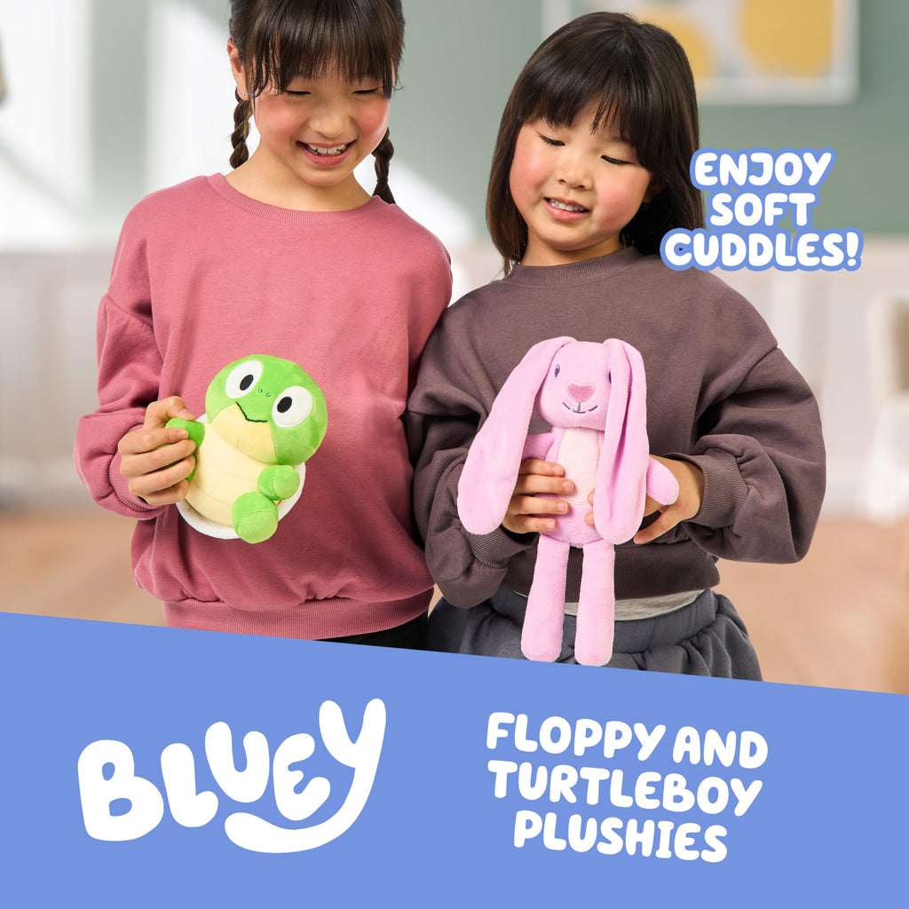 Bluey Friends 3 Pack Plush Toys, Lucky, Chloe and Coco