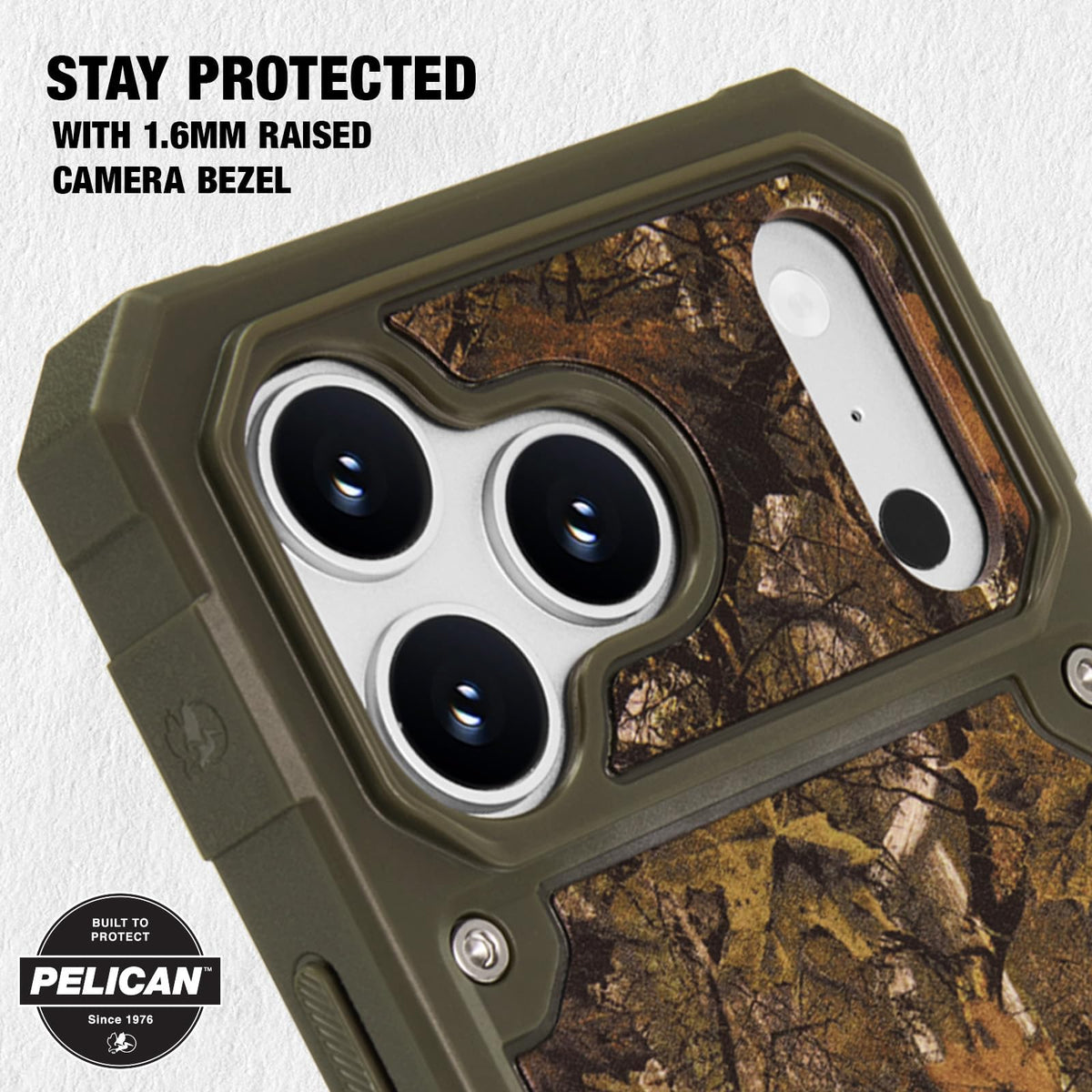 Pelican iPhone 17 Pro Case - MagSafe Phone Case -Ranger Frosted Clear/Black