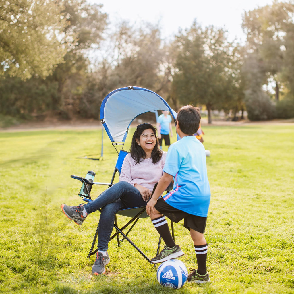 GCI Outdoor Comfort Pro Rocker Camping Chair - Indigo Blue