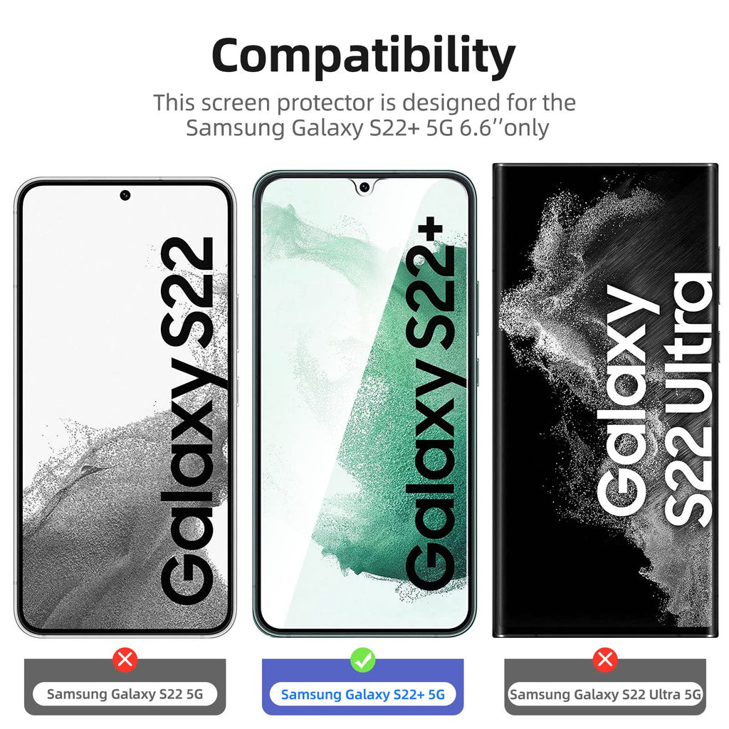 NEW'C for Samsung Galaxy S23 6.1" (SM-S911),Screen Protector Tempered Glass