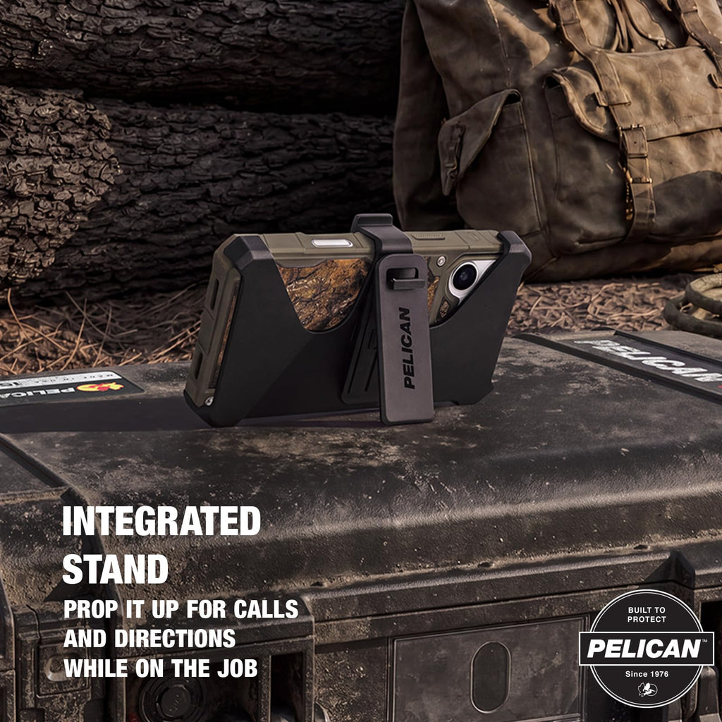 Pelican iPhone 17 Pro Case - MagSafe Phone Case -Ranger Frosted Clear/Black