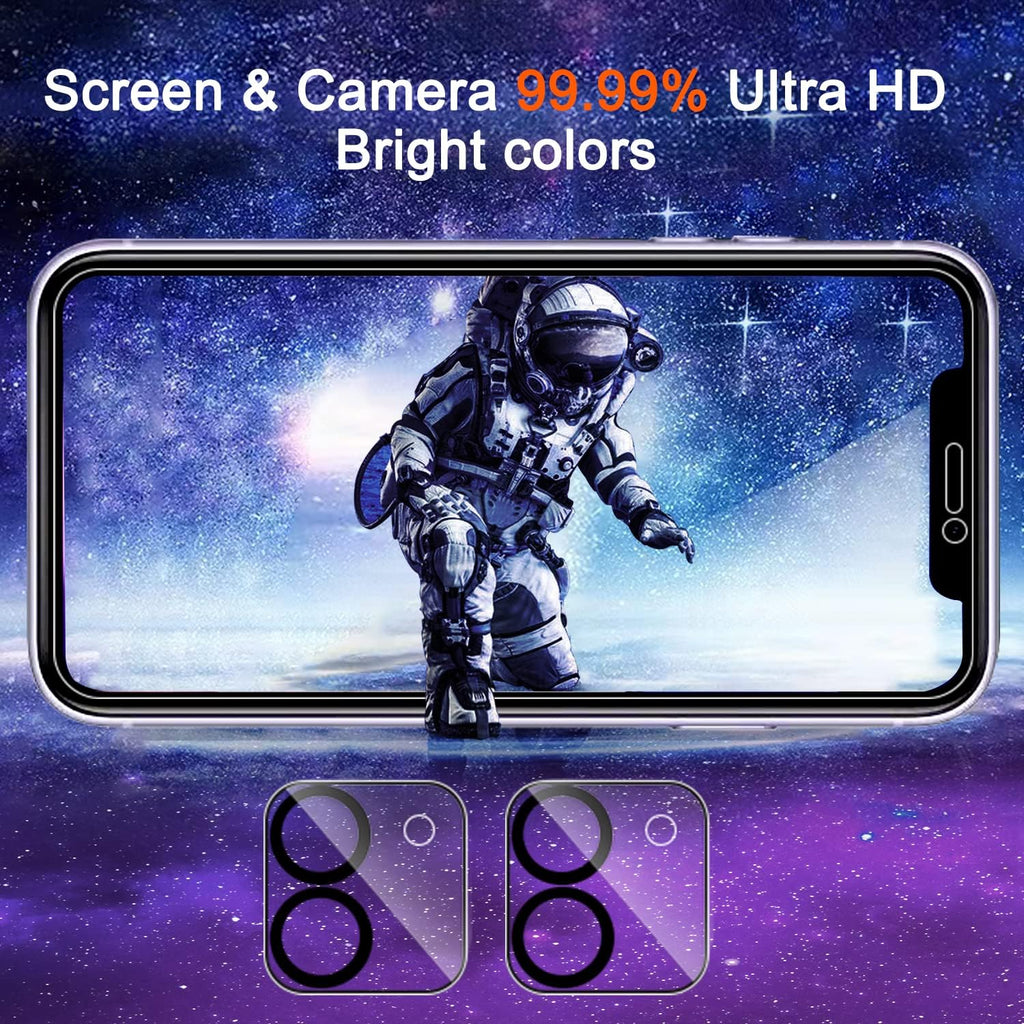 Ferilinso Camera Lens Protector for iPhone 14/15/14 Plus/15 Plus/13/13 Mini