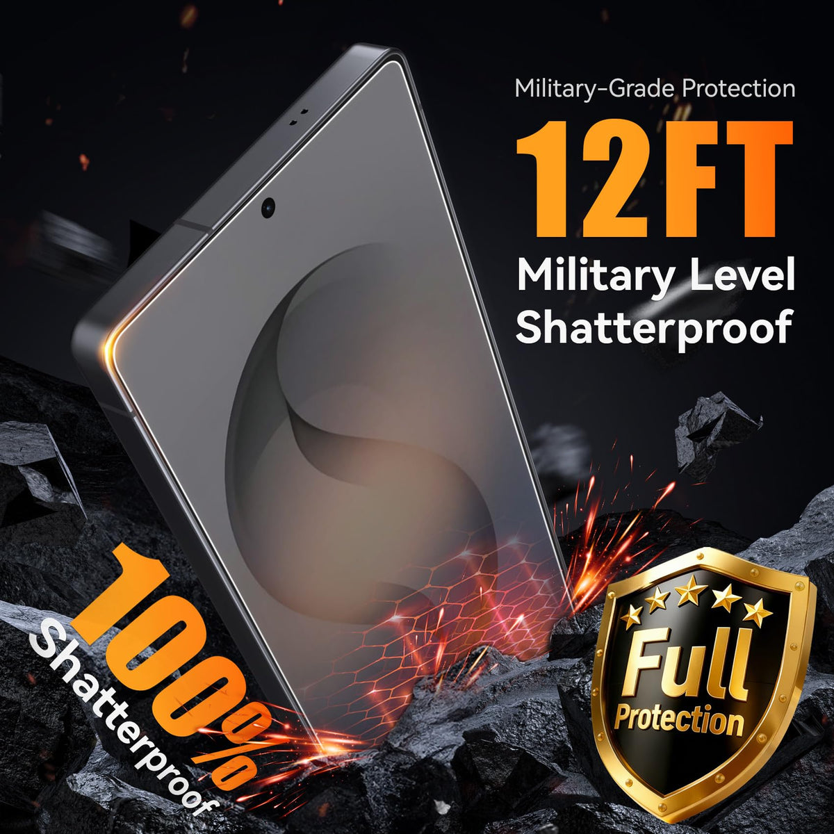 Wiaocit Tempered Glass Screen Protector for Samsung Galaxy A17 5G