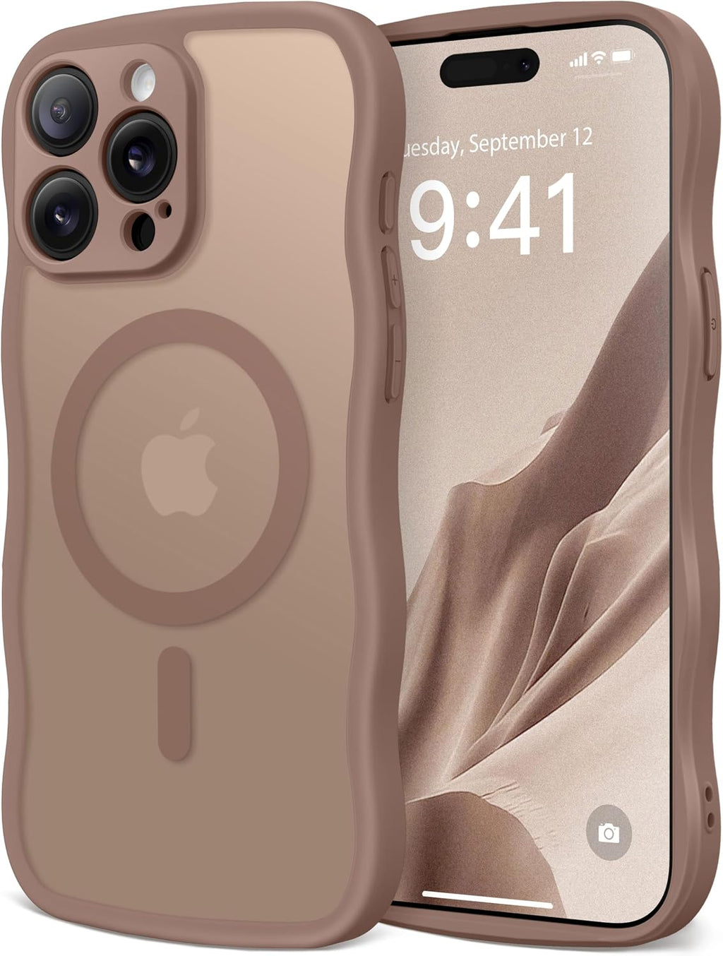 CAPRARO Cute for iPhone 13 Pro Case, Compatible with MagSafe