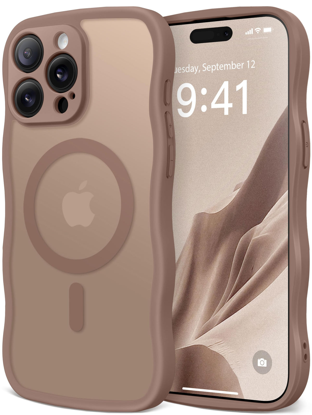 CAPRARO Cute for iPhone 13 Pro Case, Compatible with MagSafe