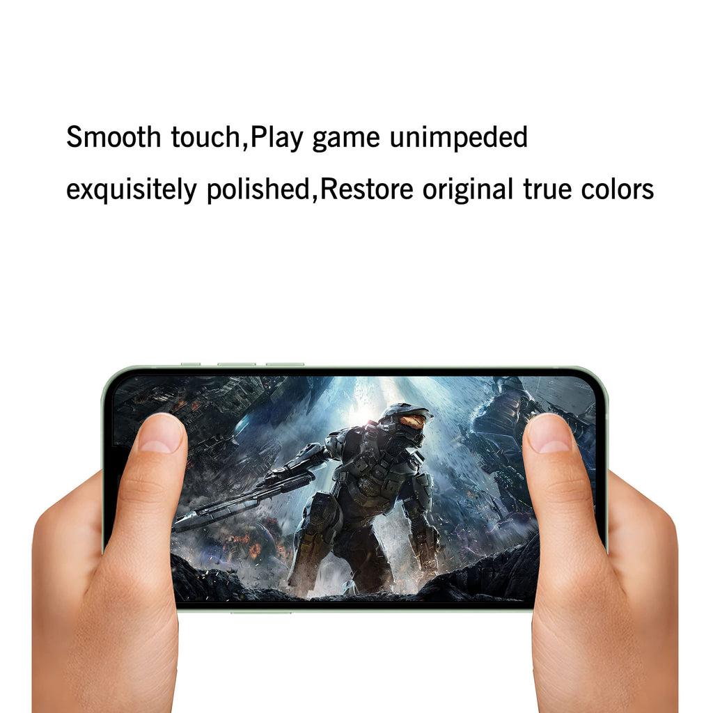Ailun Screen Protector + Camera Lens Protector for iPhone 16, 3+3 Pack