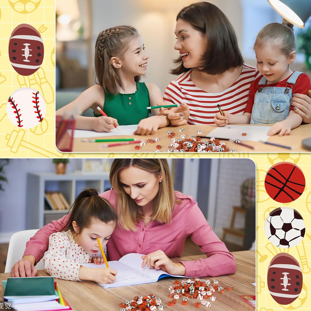 JUNEBRUSHS 150Pcs Fall Mini Erasers, Cute Thanksgiving Erasers Bulk