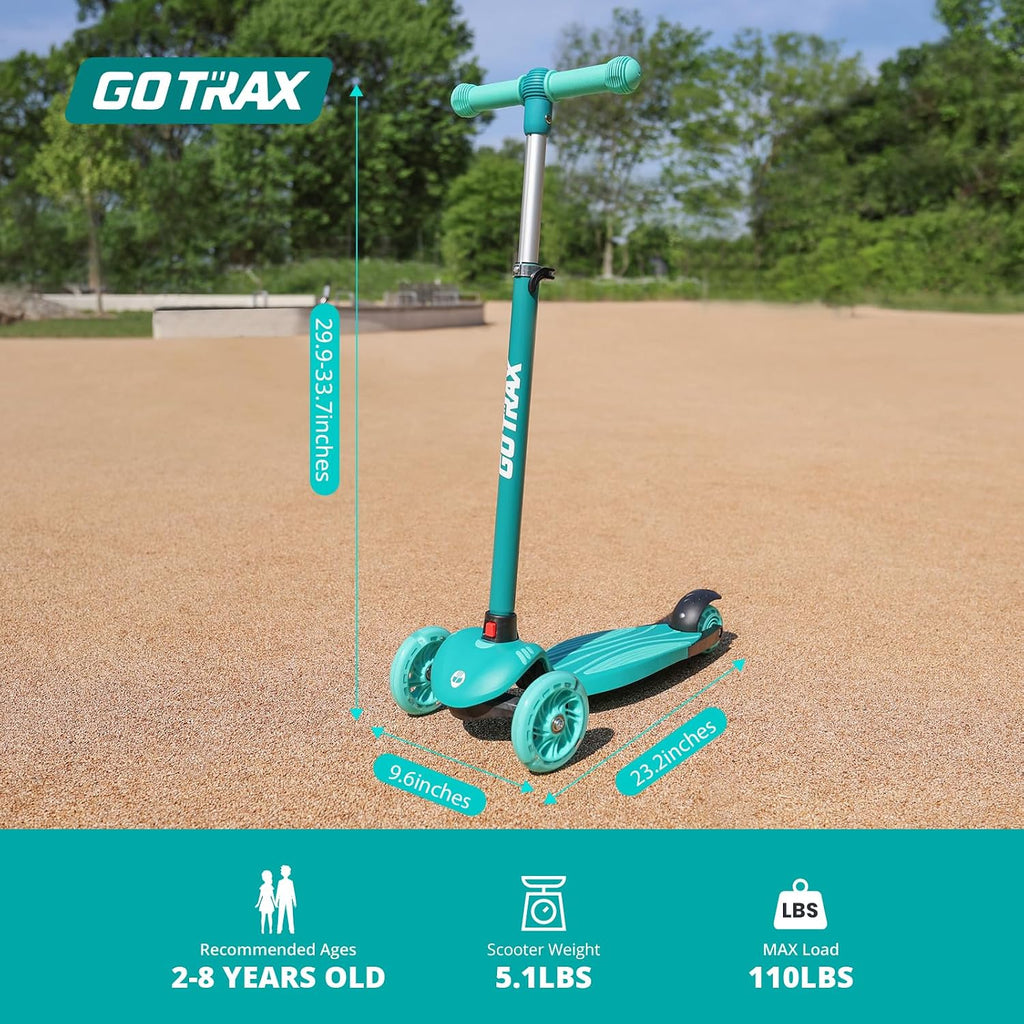Gotrax KS1 Kids Kick Scooter, 3 Wheels for Boys & Girls 2-8, Gifts
