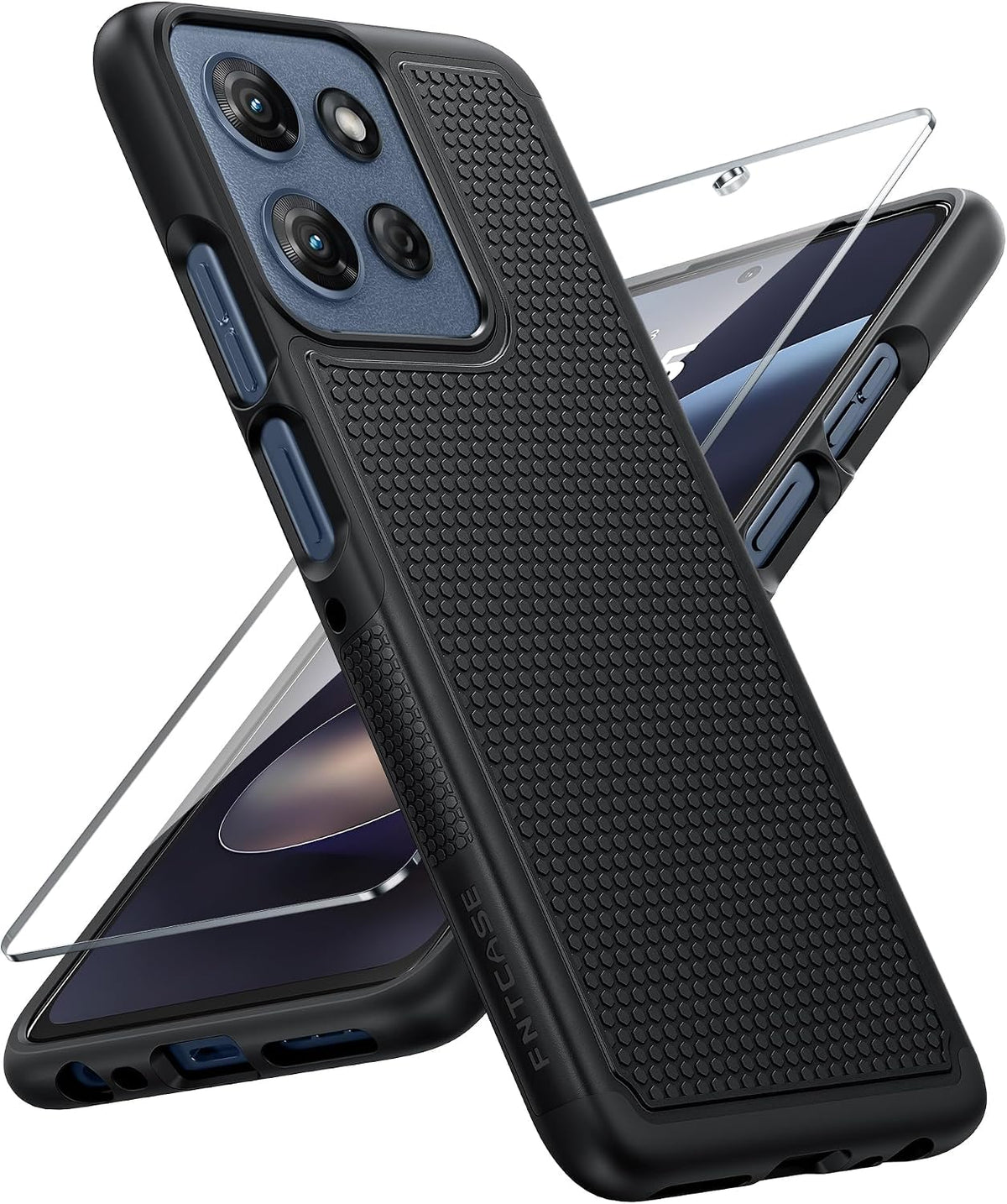 FNTCASE for Moto G 2026/2025 Phone Case: Dual Layer Non Slip Shockproof