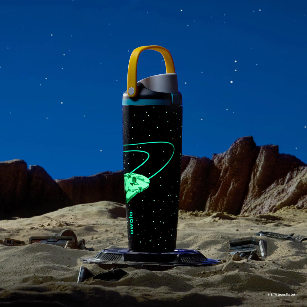 Owala Star Wars FreeSip Sway Stainless Steel Water Bottle 30oz Darth Vader