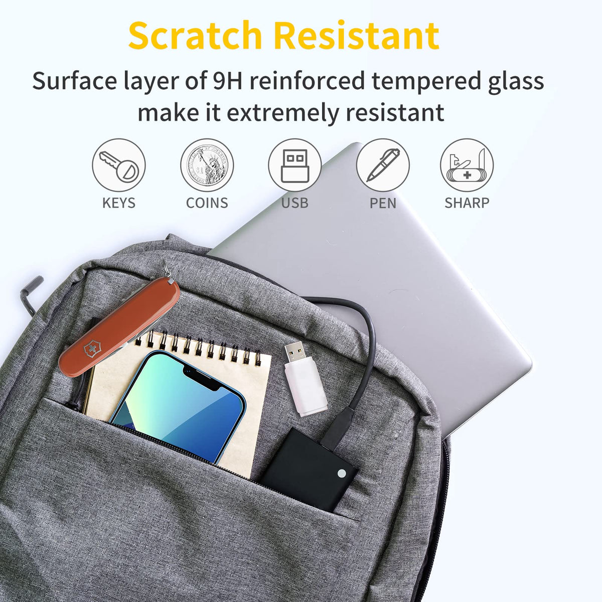UNBREAKcable 3-Pack Screen Protector for iPhone SE 2022/SE 2020, iPhone 8/7