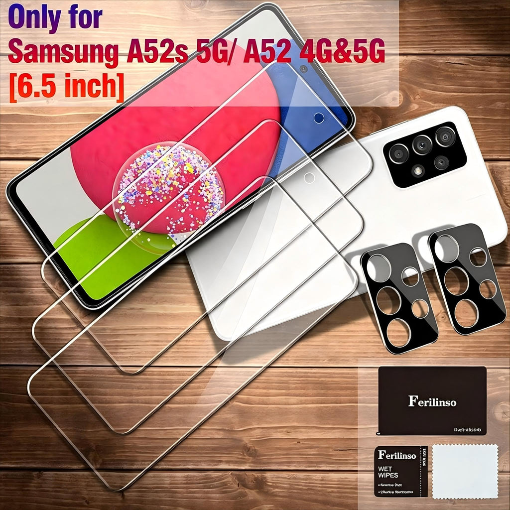Ferilinso Camera Lens Protector for iPhone 14/15/14 Plus/15 Plus/13/13 Mini