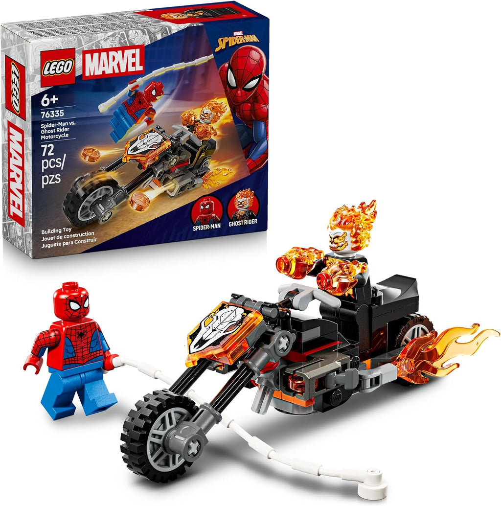 LEGO Marvel Spider-Man vs. Ghost Rider Motorcycle 76335