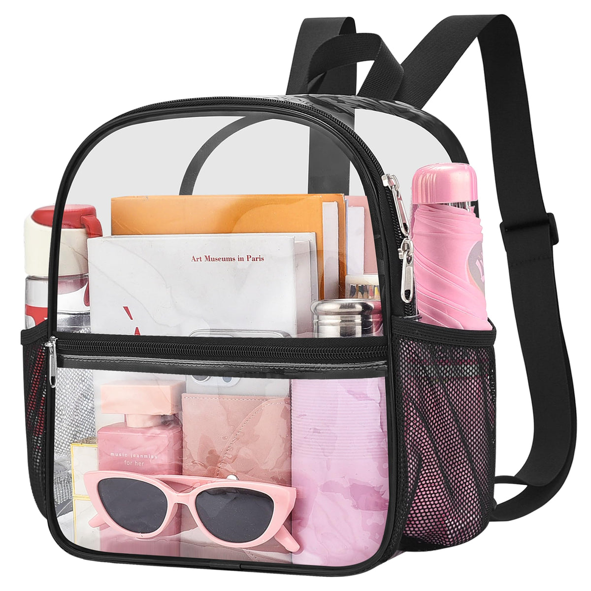 Oraben Clear Backpack for Stadium Events Sports Fan Backpack Stadium Bag