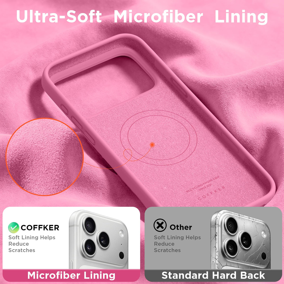 Magnetic for iPhone 18 Pro Max /17 Pro Max Case, Lilac Purple