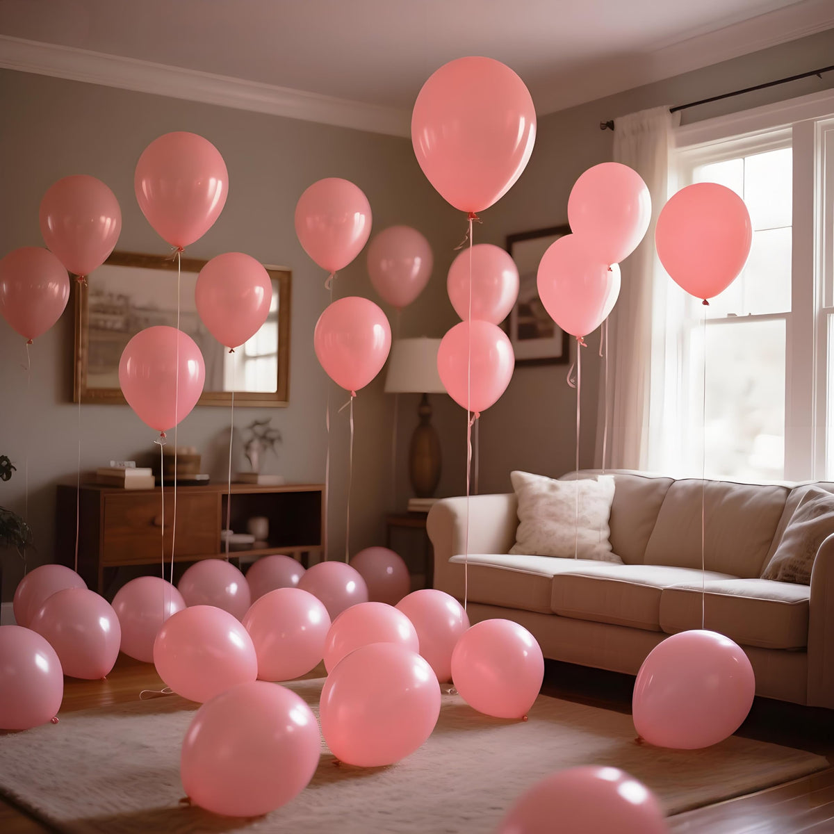 Red Balloon 110pcs, Red Latex Balloons12 inch for Christmas Birthday Valentine's Day Wedding(with 2 Ribbons).