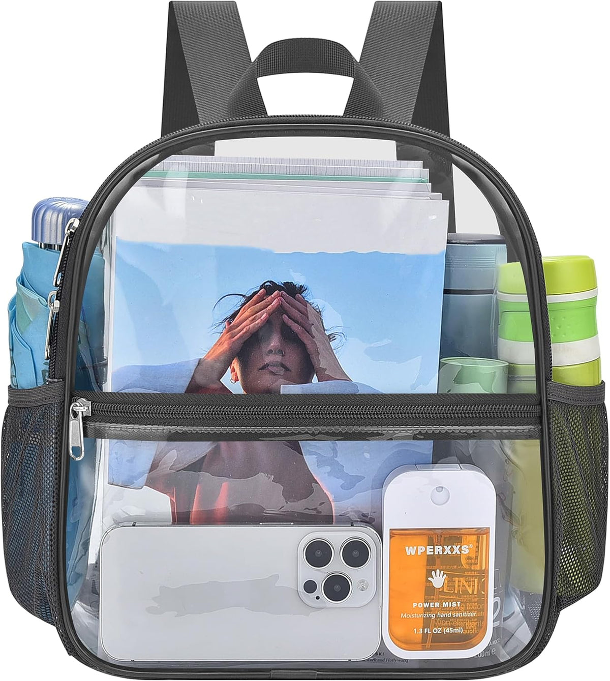 Oraben Clear Backpack for Stadium Events Sports Fan Backpack Stadium Bag