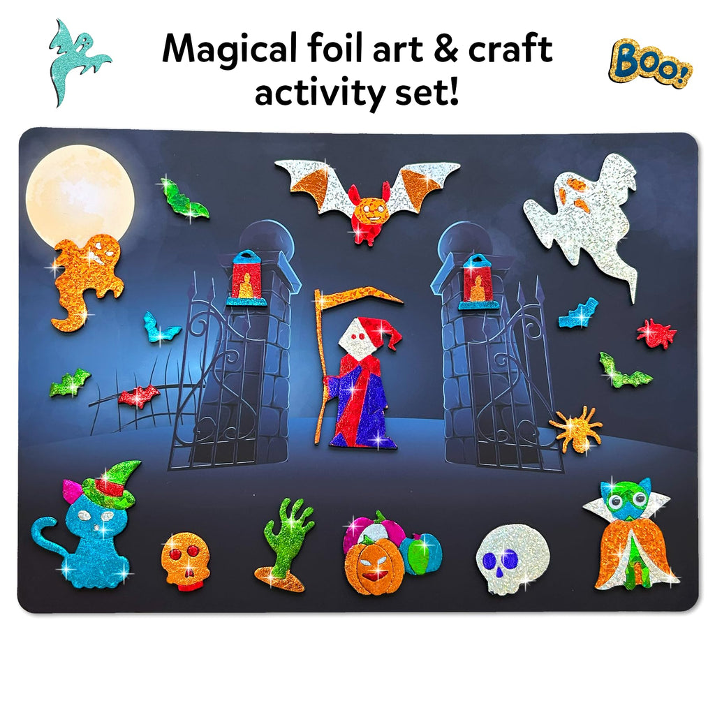 Skillmatics Foil Fun Girl Power, Foil Art & Craft Activity, Gift for Tweens