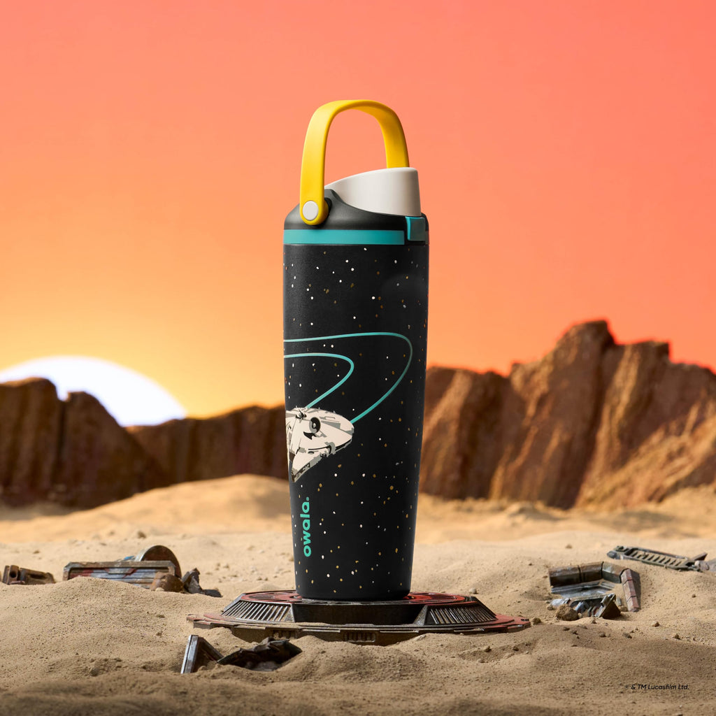 Owala Star Wars FreeSip Sway Stainless Steel Water Bottle 30oz Darth Vader
