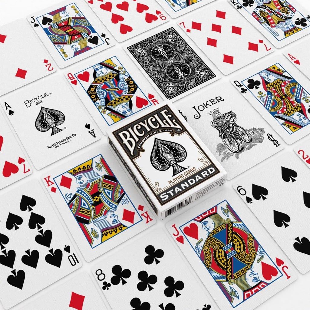 Bicycle Playing Cards 2 Pack Standard Poker Size Red and Blue