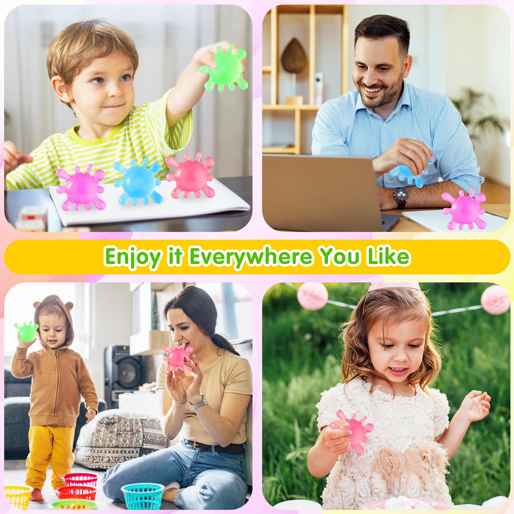 1 Pack Fidget Toys Squishy Stress Cube, Stress Balls for Kids Adults Squishies Stress Relief, Sugar Sensory Toys for Kids with Autism, Fidgets for Classroom Prize Toys