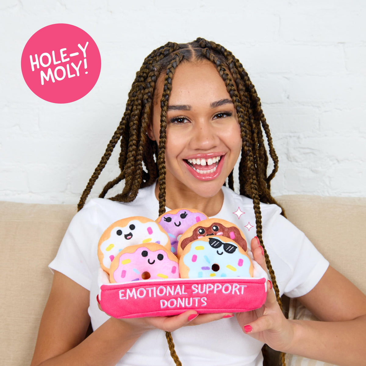 Emotional Support Dino Nuggies, Cuddly Dinosaur Toys by Relatable