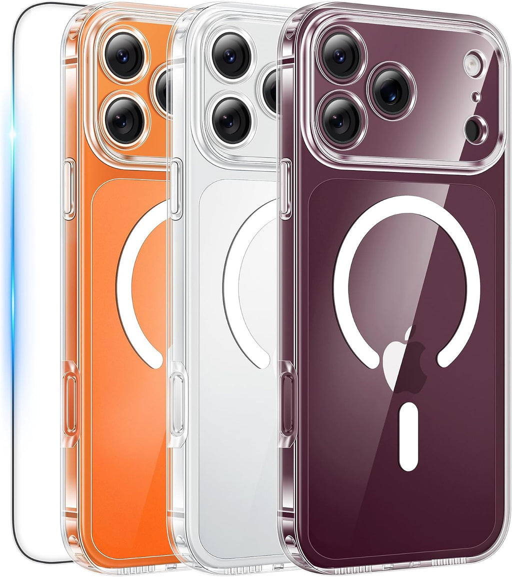 FNTCASE for iPhone 18 Pro Max/17 Pro Max Case Fit for Magsafe