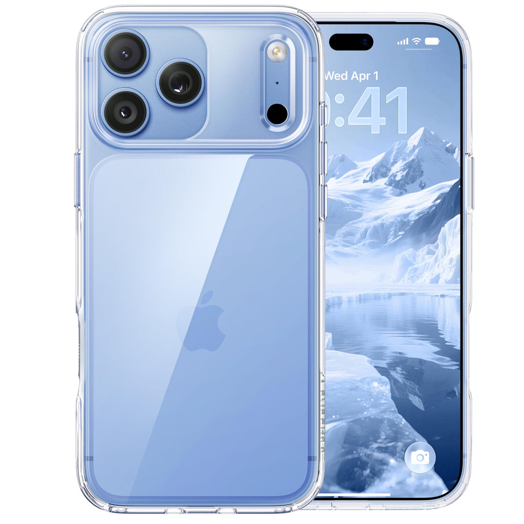 CASEKOO for iPhone 16 Smooth Crystal Clear Case, Patented Anti-Yellow