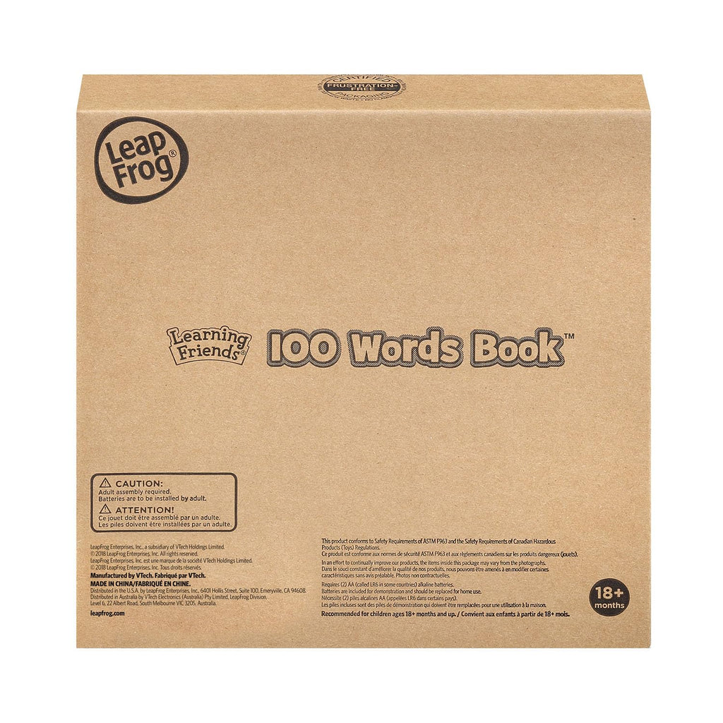 LeapFrog Learning Friends 100 Words Book