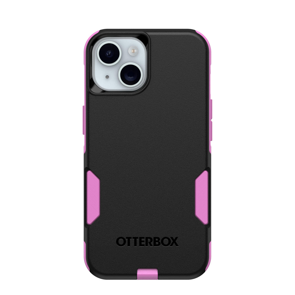 OtterBox iPhone 17e, 16e, 15, 14, & 13 Commuter Series Case - Black, Slim & Tough, Pocket-Friendly, with Port Protection - Thin & Protective iPhone Case, Dual-Layer, Impact Absorbing iPhone Case