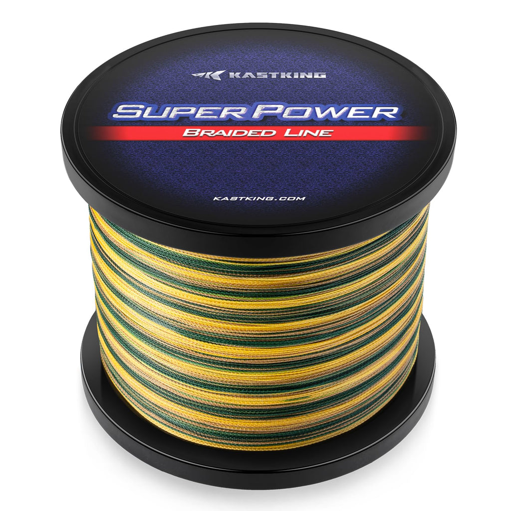 KastKing Superpower Braided Fishing Line, Abrasion Resistant Braid Line