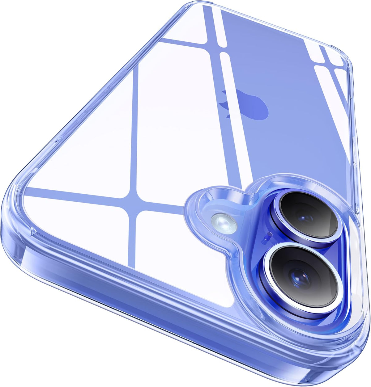 CASEKOO for iPhone 16 Smooth Crystal Clear Case, Patented Anti-Yellow