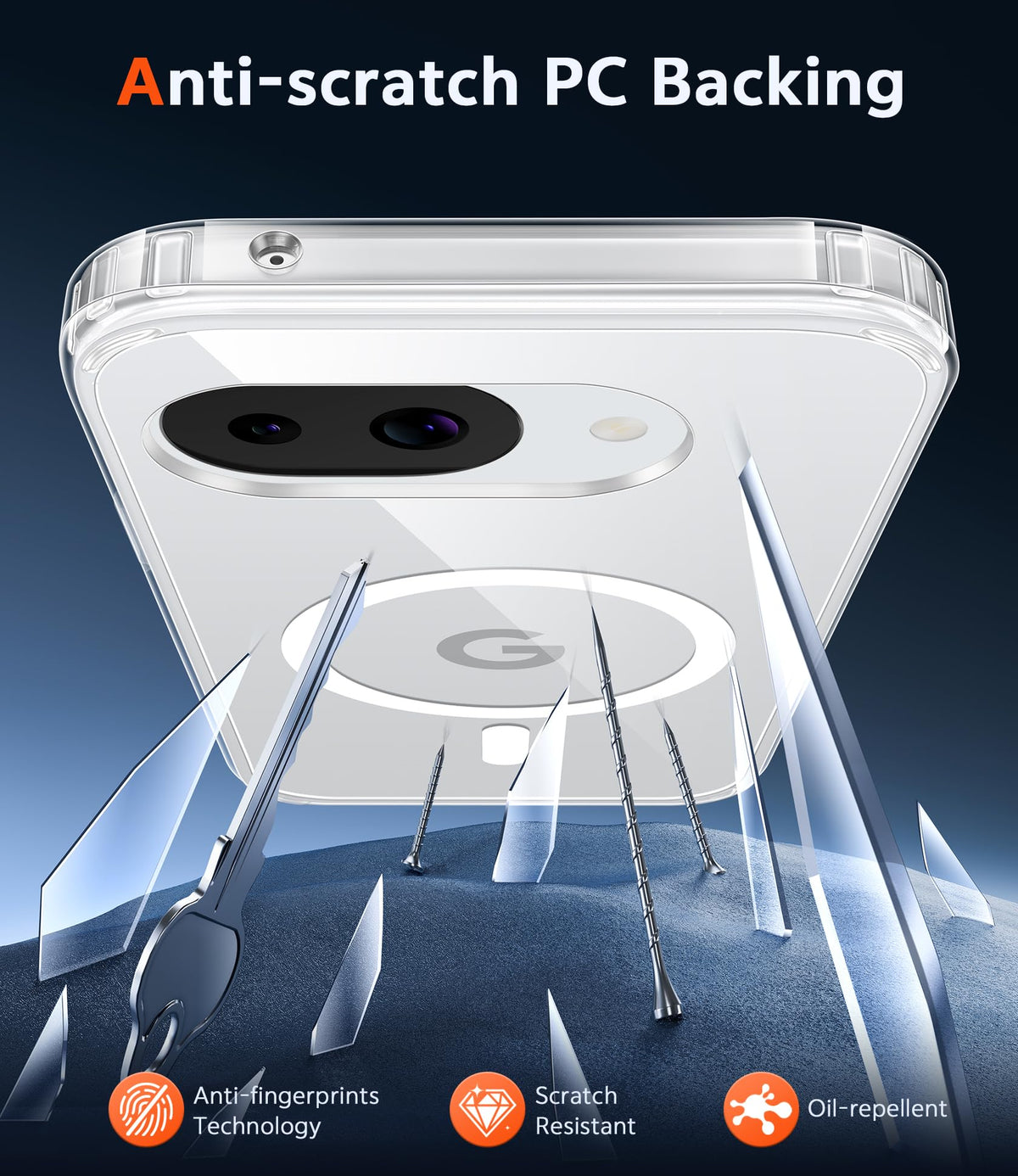 FNTCASE for iPhone 18 Pro Max/17 Pro Max Case Fit for Magsafe