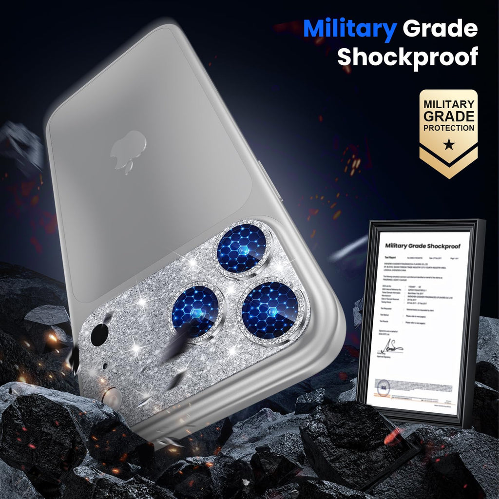 WSKEN for iPhone 17 Pro Max Camera Lens Protector - Military Grade Design