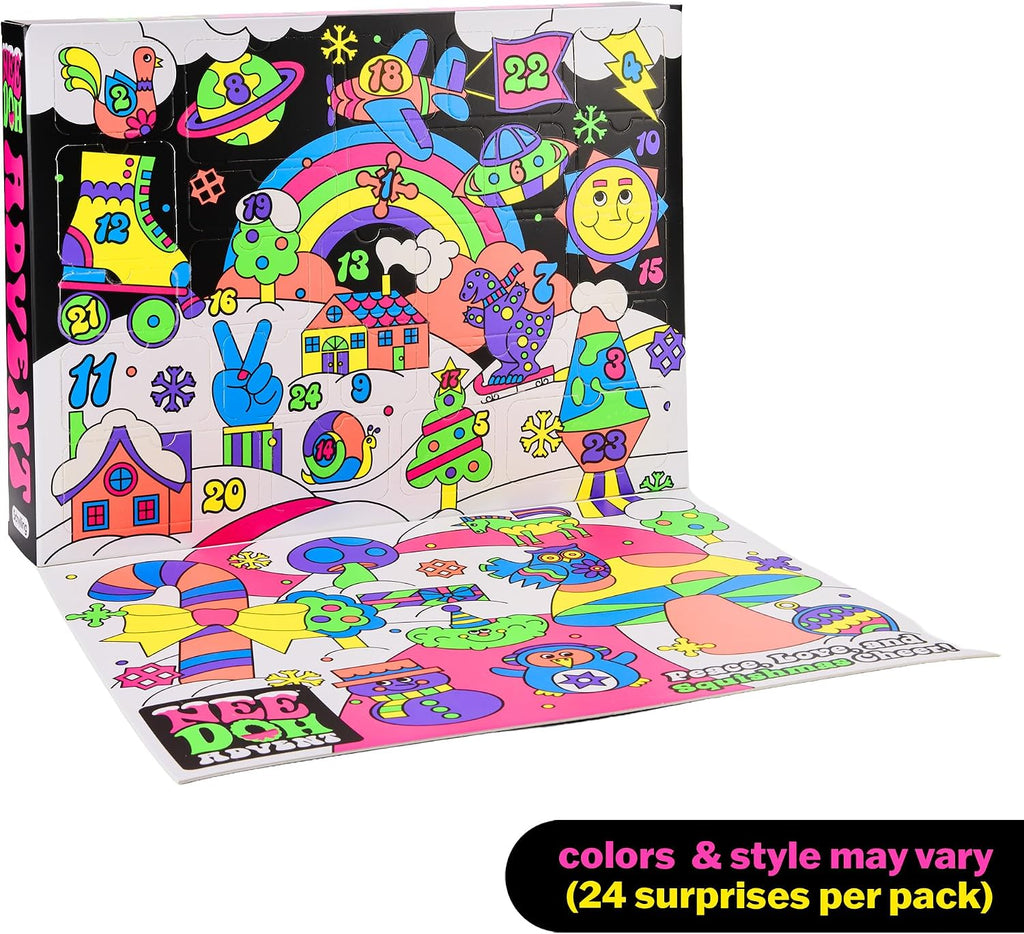 Schylling NeeDoh Squishmas Advent Calendar (Pack of 1)