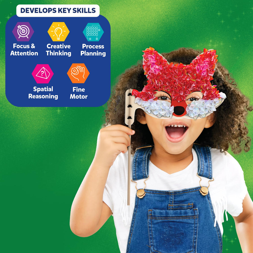 Skillmatics Poke-in Art – Disney Princesses, Wood Craft Kit, Gift for Kids