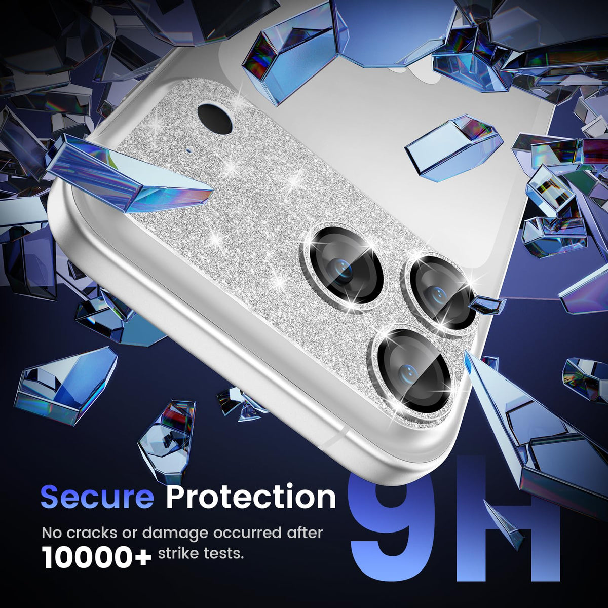 Tensea for iPhone 16 Pro Max/16 Pro/14 Pro Max/14 Pro Camera Lens Protector