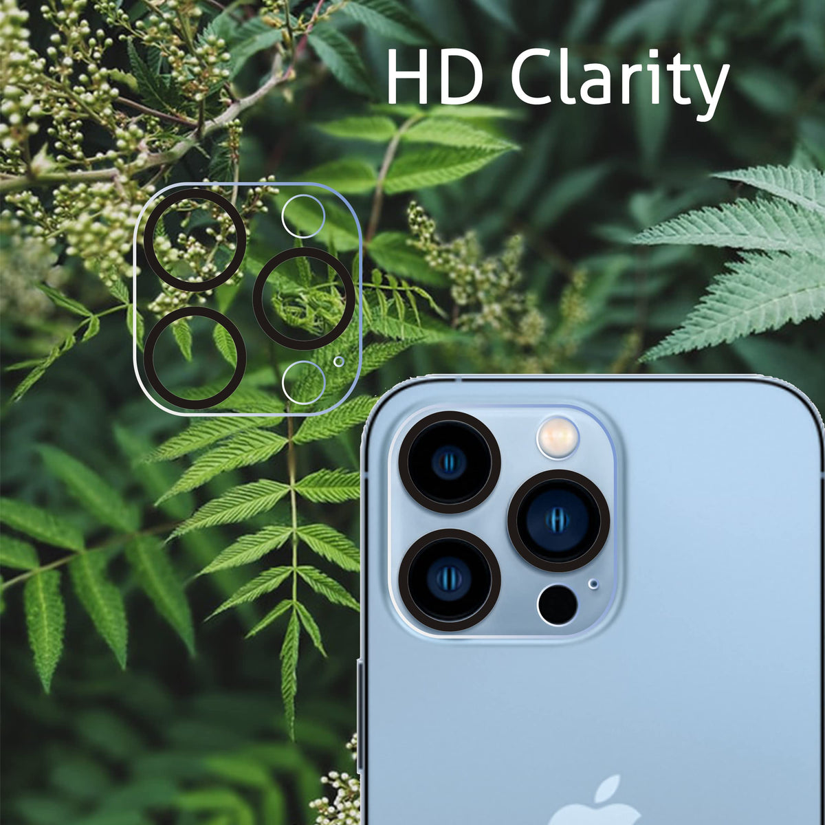 Ailun 3 Pack Camera Lens Protector for iPhone 17 Pro Max, Tempered Glass