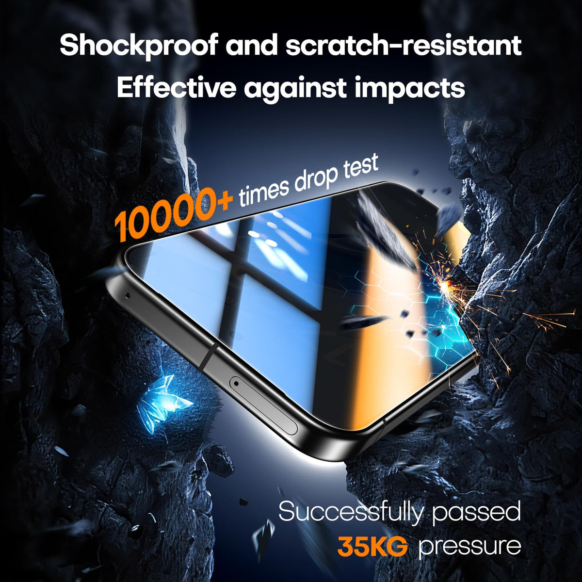 TAURI 2 Pack for Samsung Galaxy Z Fold 8 Ultra Screen Protector Clear