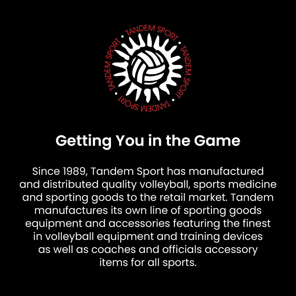 Tandem Sport Volleyball Elbow Pads - Volleyball Pads for Floor Burns and Bruises - Non-Bulky Volleyball Elbow Pads