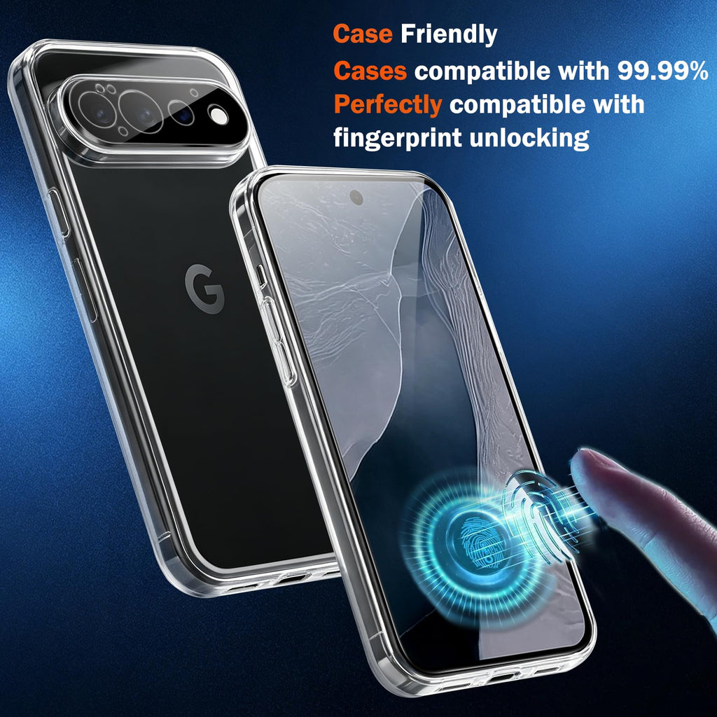 Ferilinso 3 Pack Privacy Screen Protector for iPhone Duo, Tempered Glass